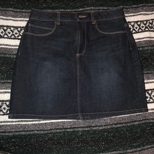 Jean skirt